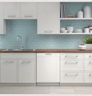 Ge Gdf511Pgrww Front Control Dishwasher White Energy Star