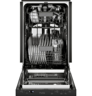 Ge Pdt145Sglbb Ada Dishwasher With Sanitize Cycle – Black