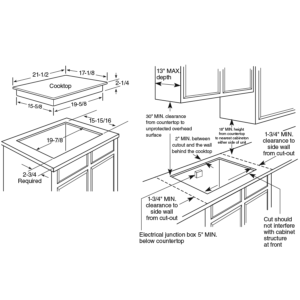 Ge Jp3021Dpbb 21 Inch Electric Radiant Cooktop – Compact, Powerful