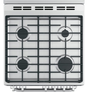 Haier Qgas740Rmss 24 Inch Gas Range With Convection Oven