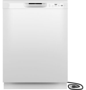 Ge Gdf511Pgrww Front Control Dishwasher White Energy Star