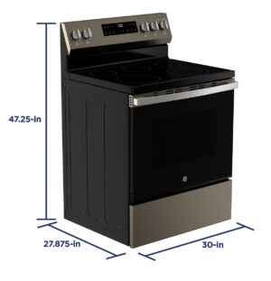 Ge Grf500Pves 30&Quot; Free-Standing Electric Range Slate