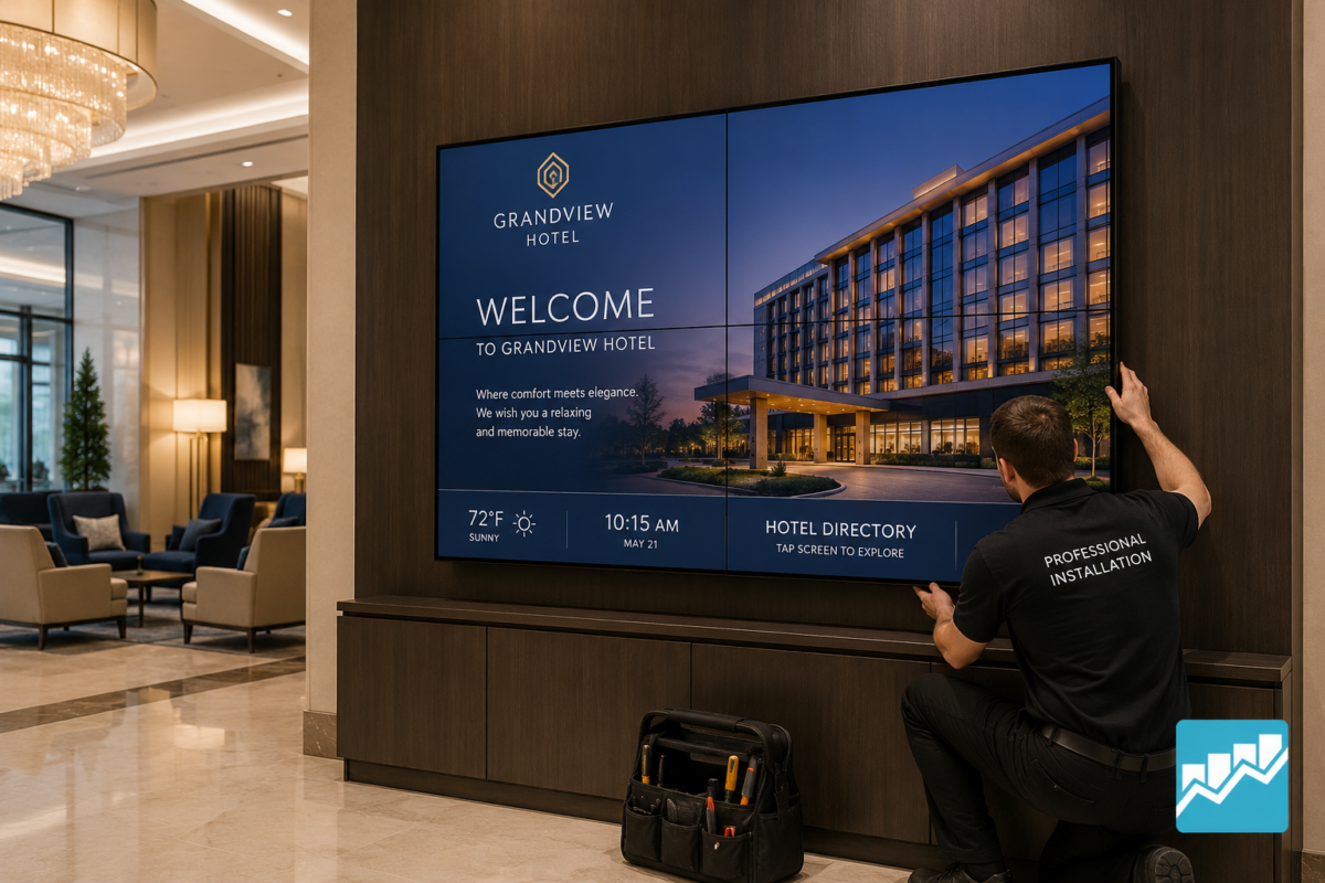 Hospitality Video Wall Displays: The Powerful Upgrade Hotels Are Making