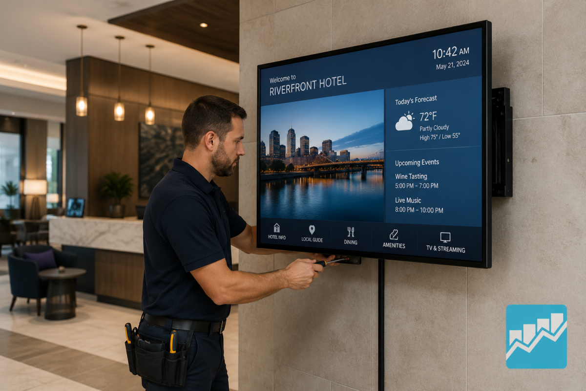 Commercial Digital Signage For Hotels: The Future Of Guest Communication