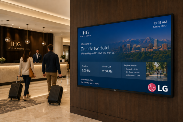 Lg Digital Signage For Hotels