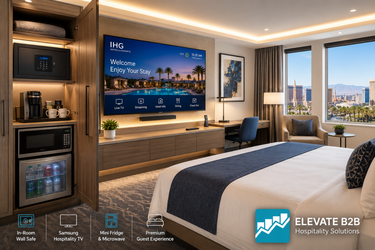 Innovative Wall Safes For Hotels | Commercial Hospitality Security | Elevate B2B