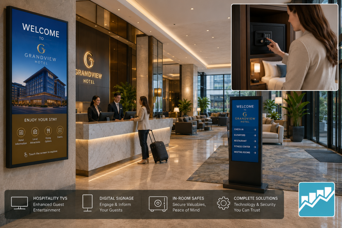 Innovative Wall Safes For Hotels | Commercial Hospitality Security | Elevate B2B