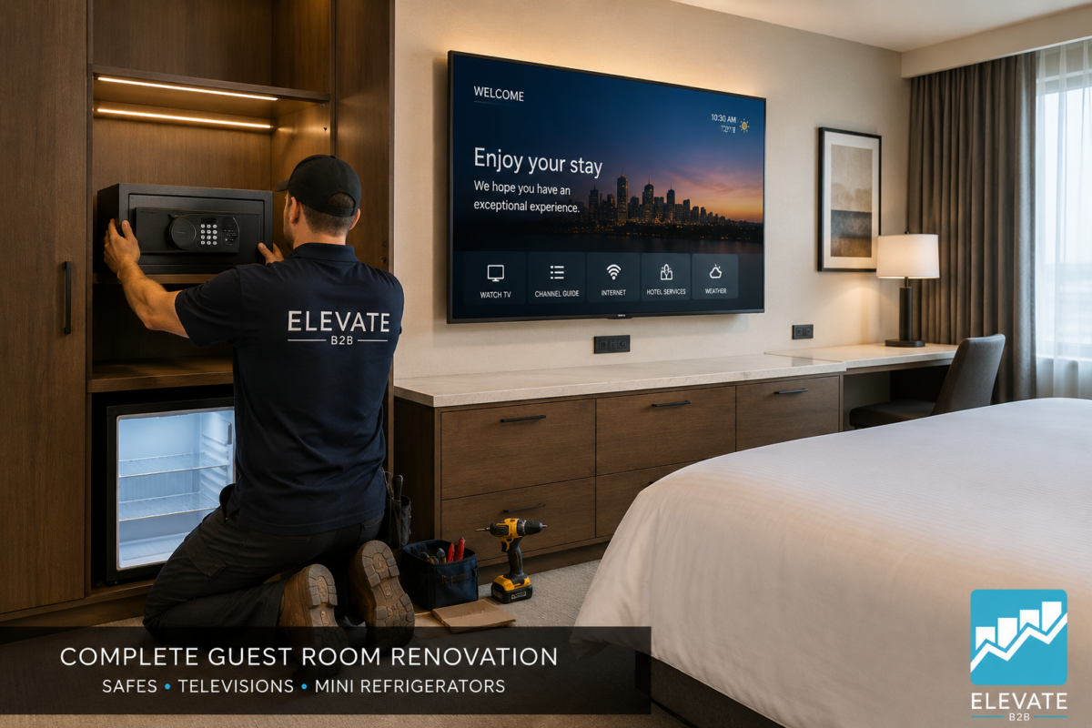 Innovative Wall Safes For Hotels | Commercial Hospitality Security | Elevate B2B