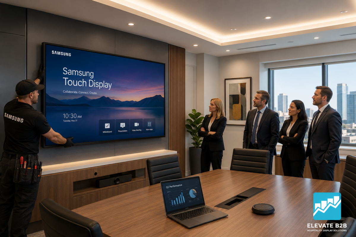 Samsung Touch Displays: Powerful Interactive Display Solutions For Modern Businesses