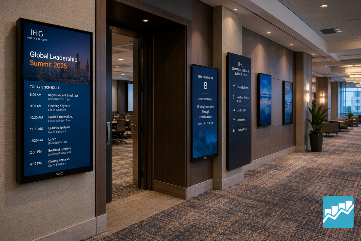 NEC Digital Signage: The Powerful Commercial Display Solution for Hotels, Healthcare & Business Nec Digital Signage: The Powerful Commercial Display Solution For Hotels, Healthcare &Amp; Business