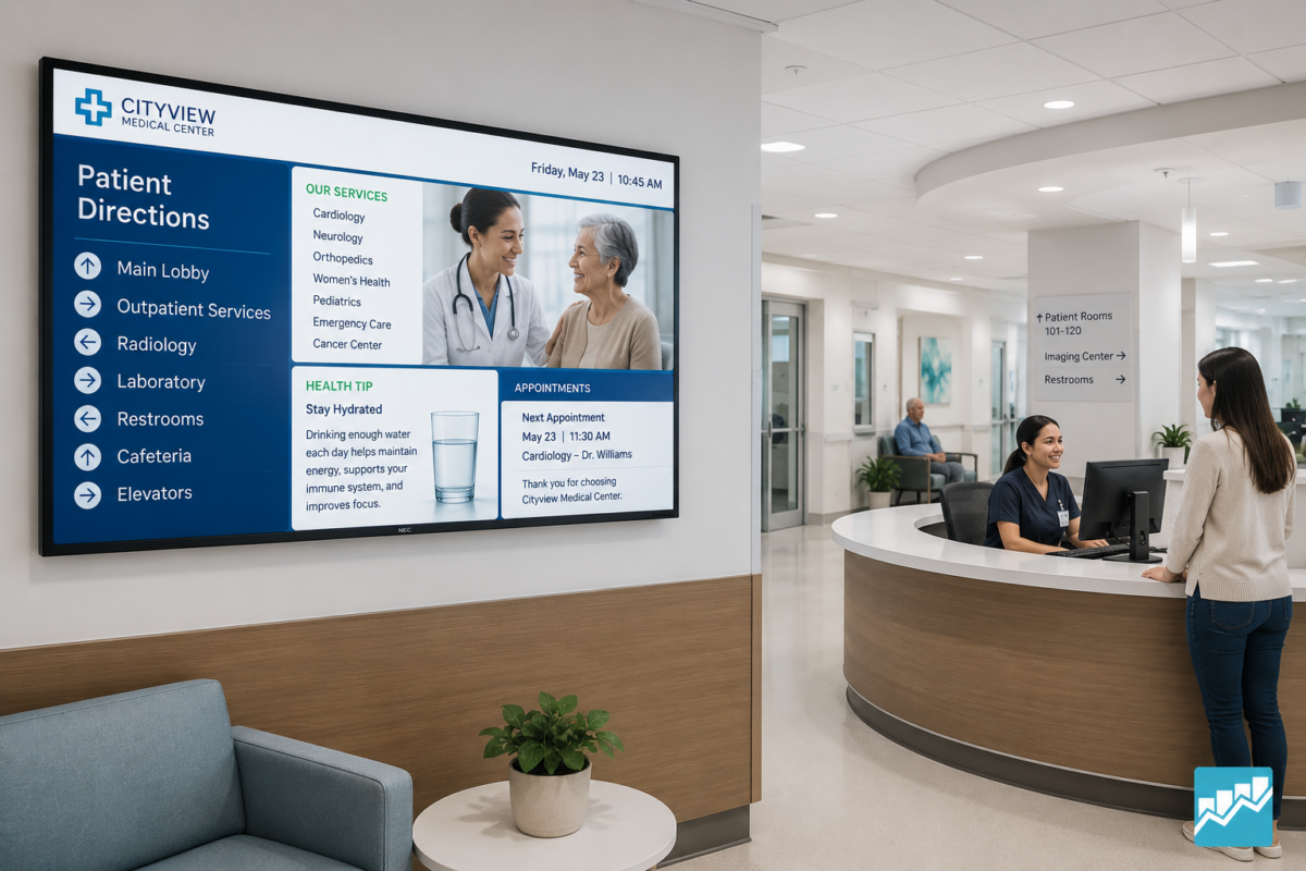 NEC Digital Signage: The Powerful Commercial Display Solution for Hotels, Healthcare & Business Nec Digital Signage: The Powerful Commercial Display Solution For Hotels, Healthcare &Amp; Business