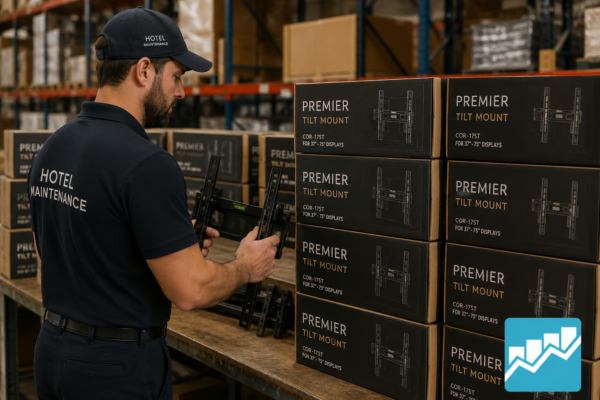 Premier Tilt Mounts: Powerful Commercial Tv Mount Solutions For Hotels