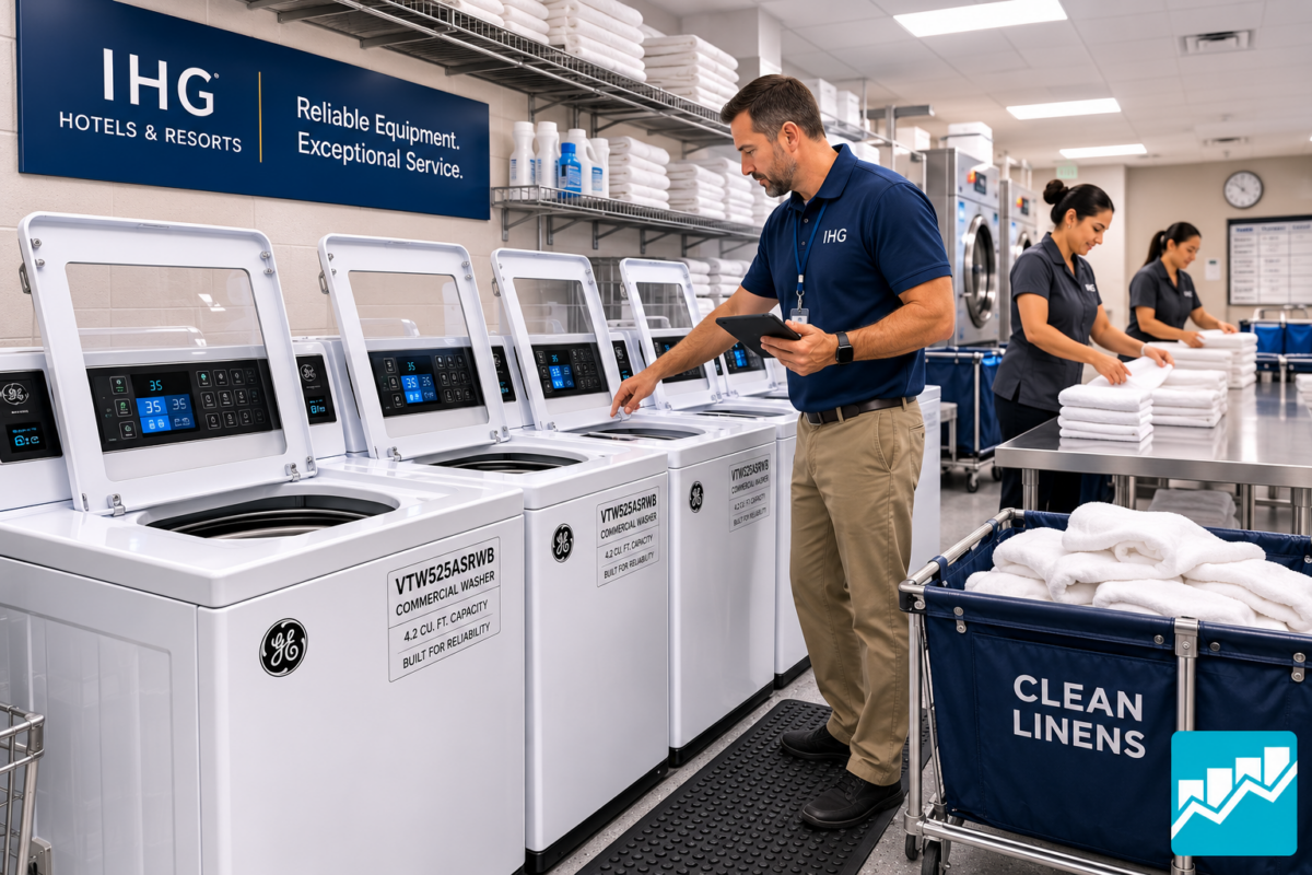 GE VTW525ASRWB Commercial Washer: The Smart Investment for Hotels, Multi-Housing & Commercial Laundry Facilities Ge Vtw525Asrwb