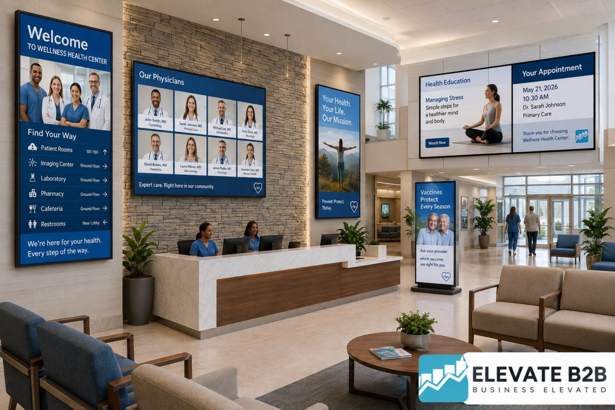 Reception Area Digital Signage: The Complete Guide to Creating an Unforgettable First Impression Reception Area Digital Signage: The Complete Guide To Creating An Unforgettable First Impression