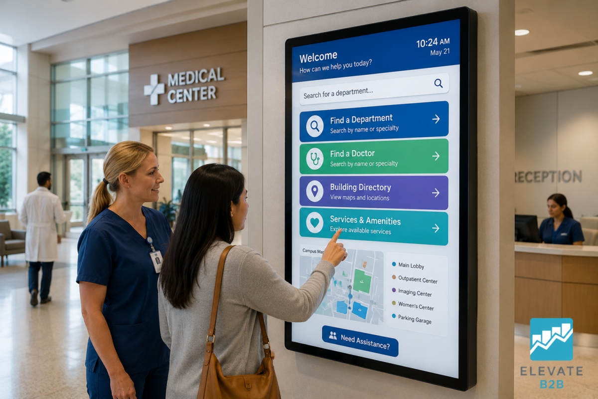 Healthcare Digital Signage Solutions: Transform Patient Communication Throughout Your Facility Healthcare Digital Signage Solutions: Transform Patient Communication Throughout Your Facility