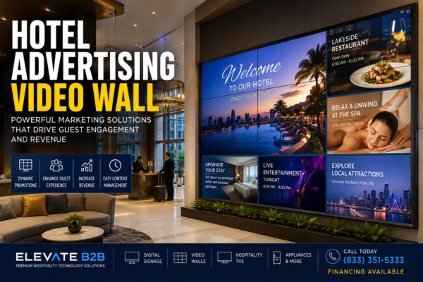 Hotel Advertising Video Wall