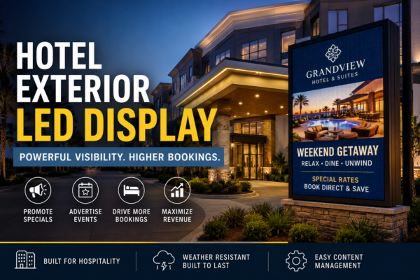 Hotel Exterior Led Display