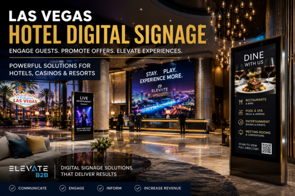 Las Vegas Hotel Digital Signage