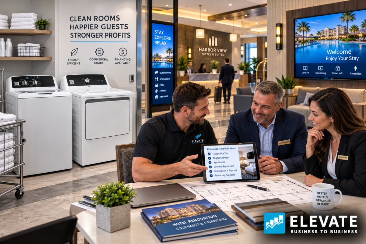 Hotel Laundry Equipment Financing: Powerful Ge Solutions For Hotel Upgrades