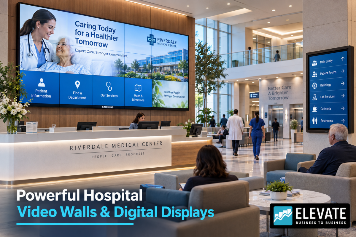 Hospital Digital Signage: Powerful Solutions For Modern Care