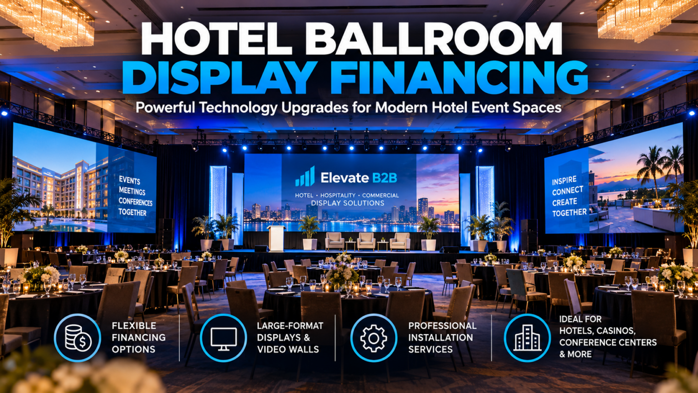 Hotel Ballroom Display Financing: Powerful Upgrade Guide for Modern Hotel Event Spaces Hotel Ballroom Display Financing