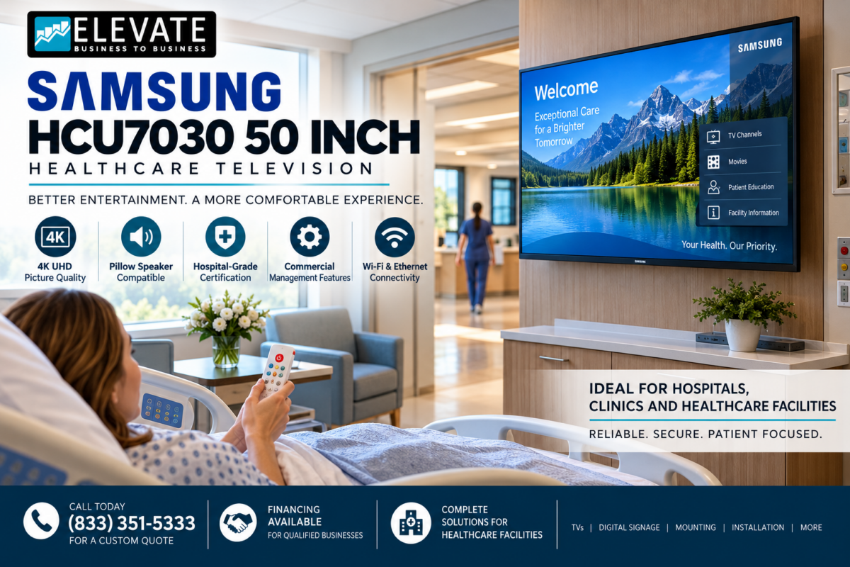 Samsung HCU7030 50 Inch: Powerful Healthcare TV Solutions for Modern Hospitals Samsung Hcu7030 50 Inch