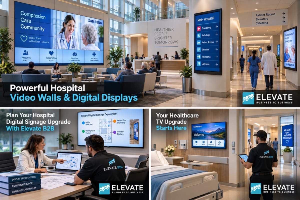 Hospital Digital Signage: Powerful Solutions For Modern Care