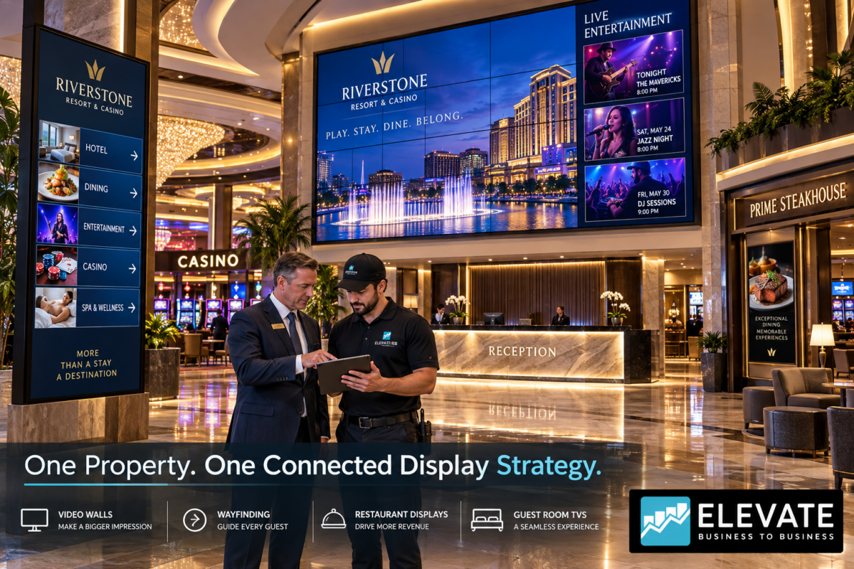 Casino Digital Signage: Powerful Displays That Drive Revenue Casino Digital Signage: Powerful Displays That Drive Revenue