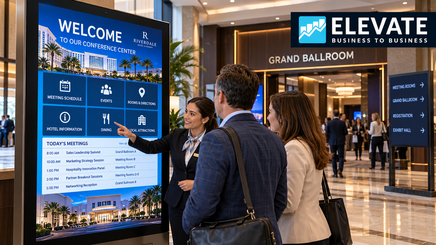 Interactive Hotel Digital Signage: Powerful Guest Solutions