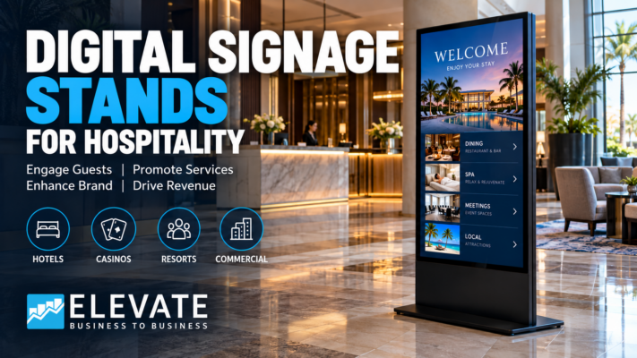 Digital Signage Stands For Hospitality