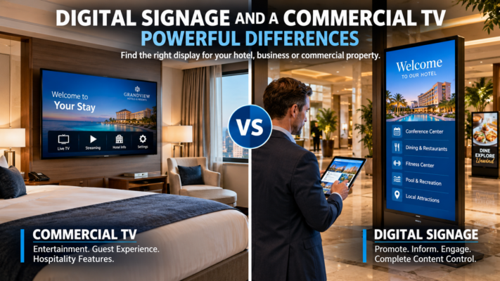 Digital Signage And Commercial Tvs