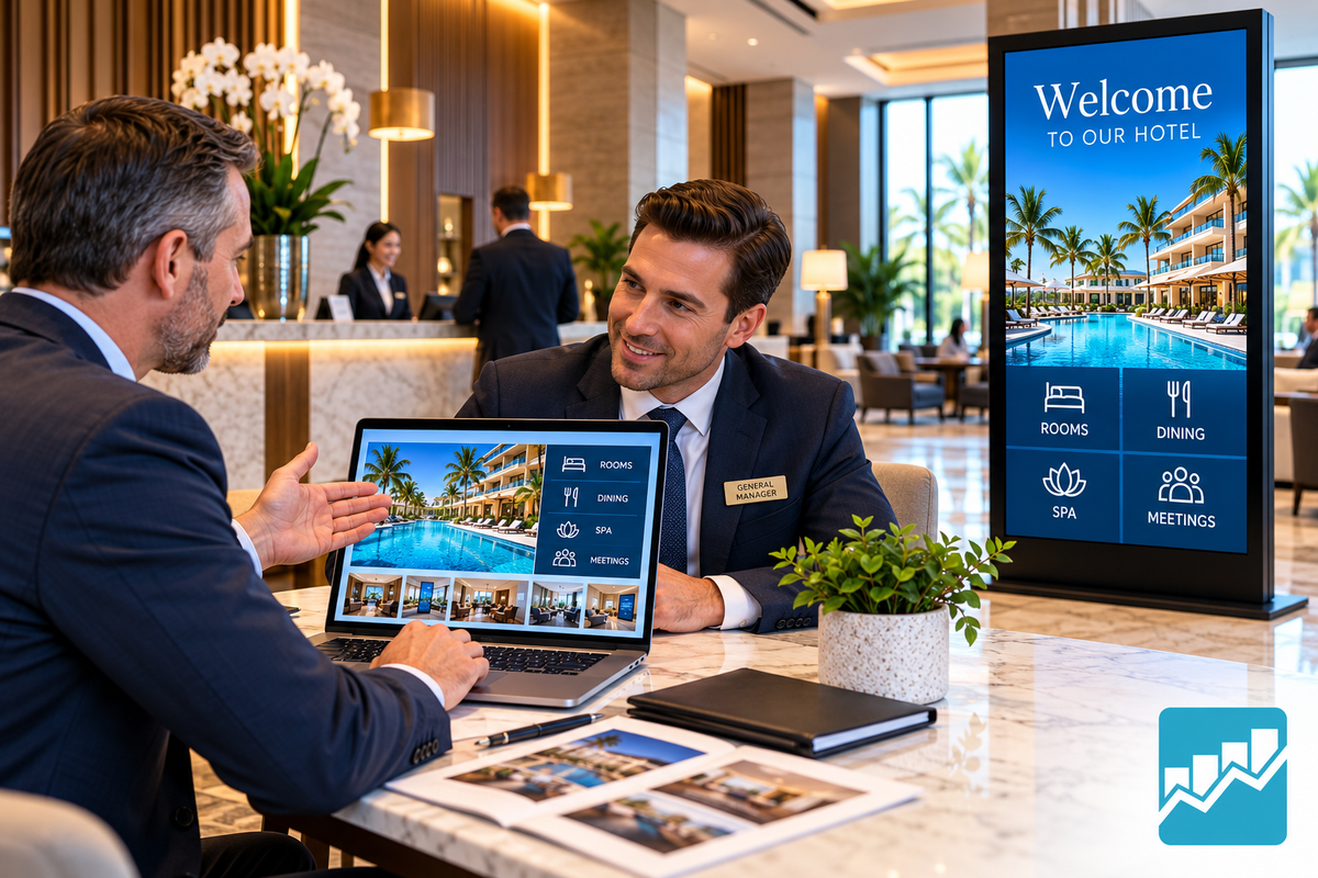 Digital Signage Stands For Hospitality: Powerful Solutions For Hotels, Resorts, And Commercial Properties