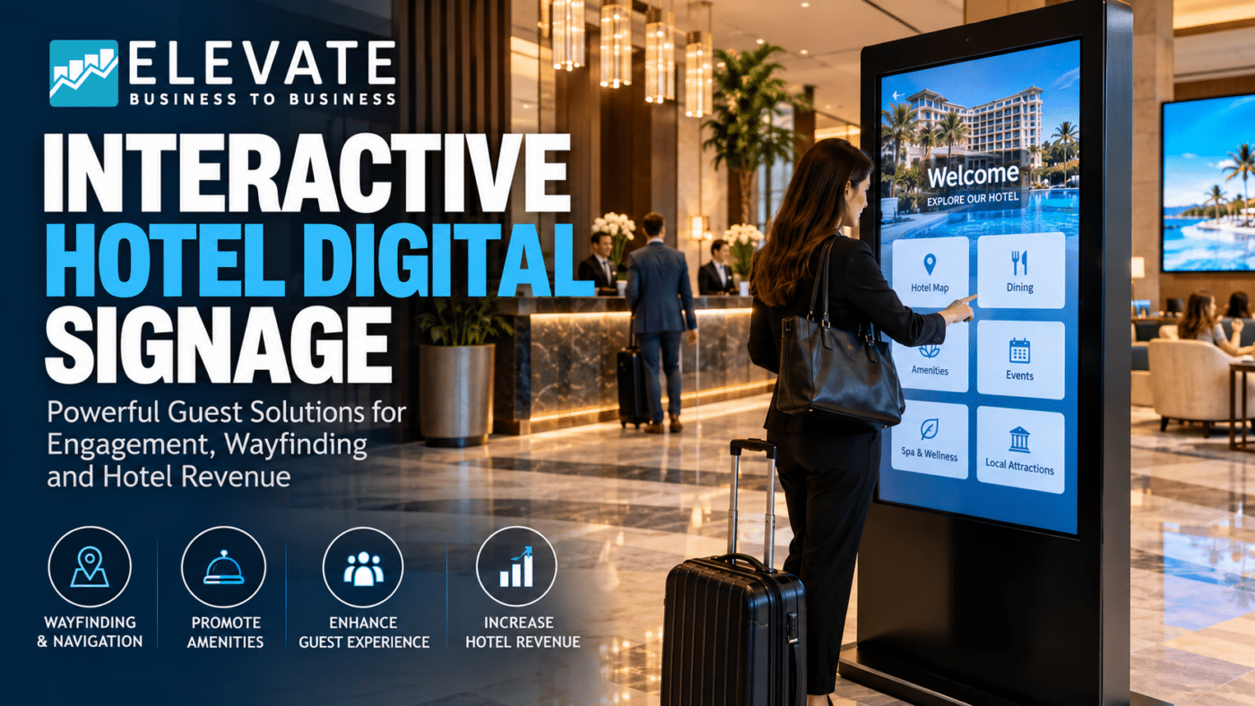 Interactive Hotel Digital Signage