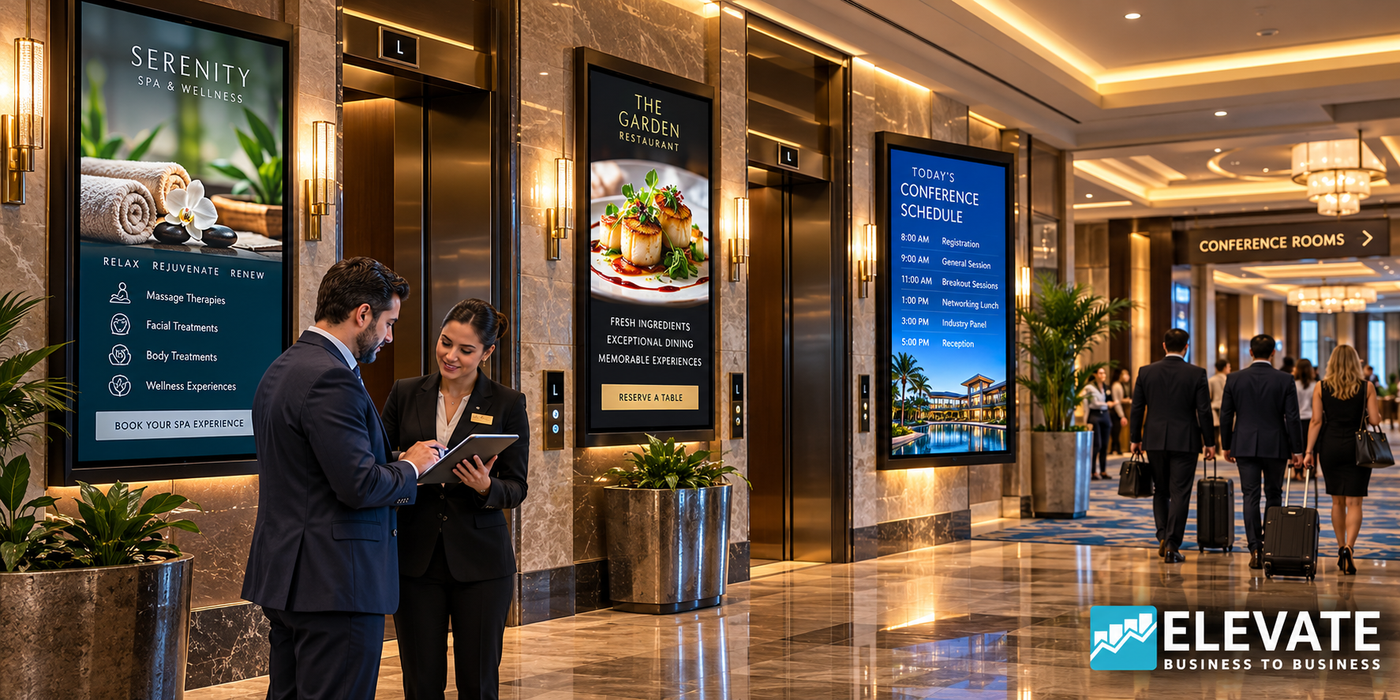 Elevator Digital Signage