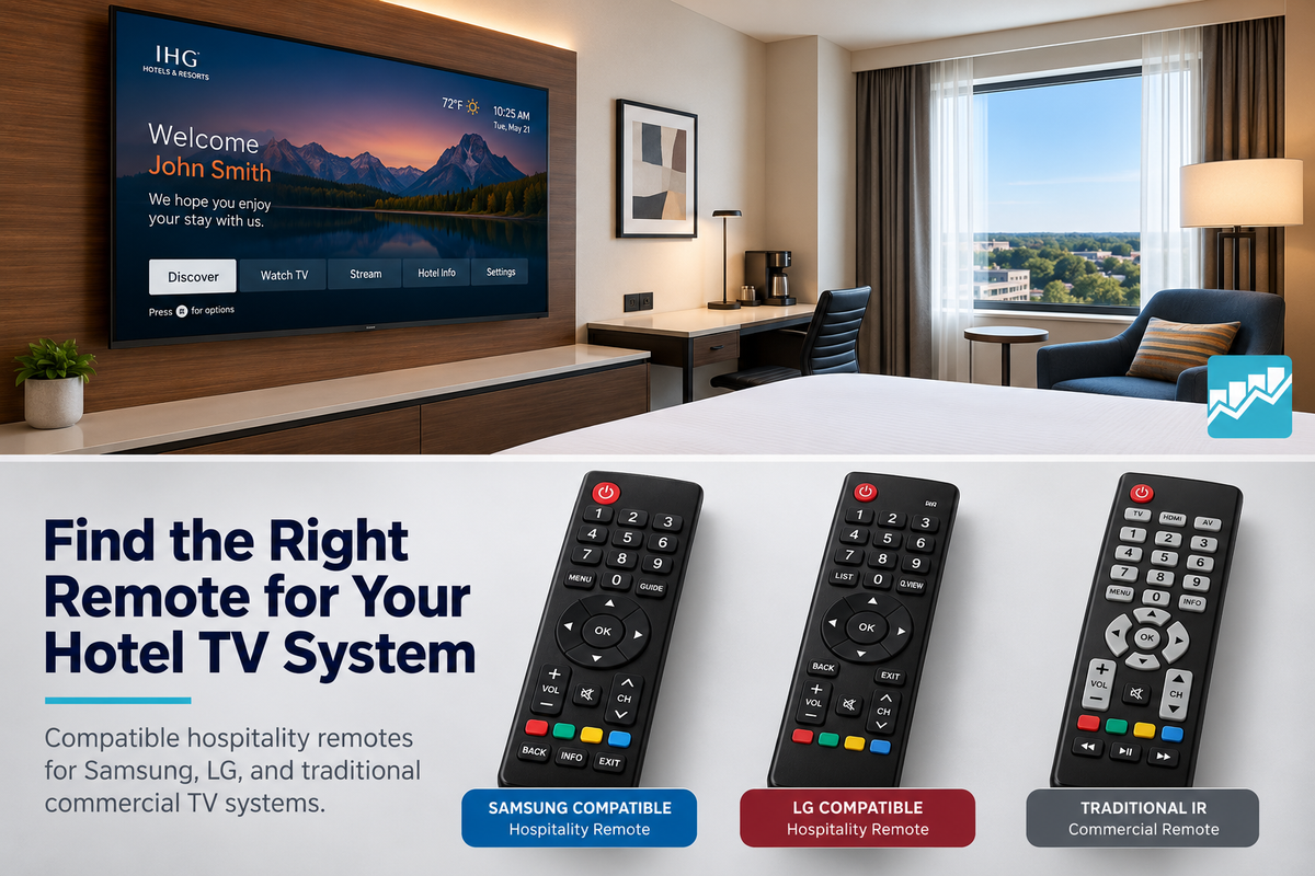 Hospitality TV Remotes: Ultimate Guide for Hotel Managers Hospitality Tv Remotes: Ultimate Guide For Hotel Managers